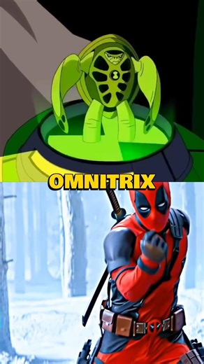 Can the Omnitrix Scan Deadpool 😳 #ben10 #ben10omniverse #deadpool #marvel #shorts