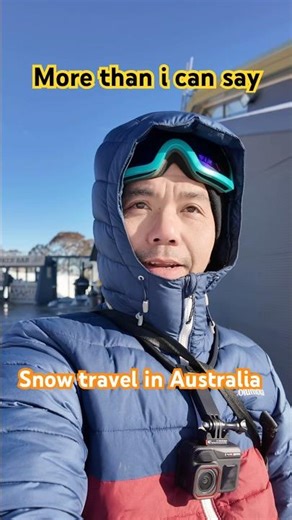 Snow travel in Australia #snowymountains #morethanicansay #singer