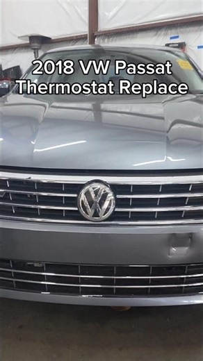 18 Volkswagen Passat Thermostat #volkswagen #automobile #reel #auto #cartok #mechanic #orlando #oem