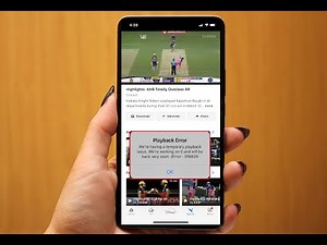 How to Fix Jio Hotstar Error While Watching Live Cricket Matches