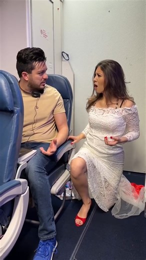 11K views · 67 reactions | Woman Dressed as Flight Attendant to Propose  This original video was produced by Network Media and Original Videos from Adrian Lomeli | Lights Camera Action | Facebook