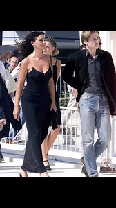 In September 1999, Monica Bellucci graced the Venice Film Festival at the Palazzo del Cinema on the Lido, embodying Italian glamour. Born in Umbria in 1964, she had transitioned from fashion modeling in Milan and Paris to cinema, gaining recognition in L’Appartement (1996), which earned her a César nomination. Circa late 1990s, she was hailed as Europe’s new screen siren. Her Venice appearance drew global photographers, marking her as a rising star before Malèna (2000) premiered in Sicily. This 