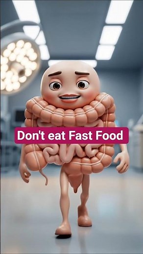 What Fast Food Does to Your Body FastFoodFacts #HealthAwareness #HumanBody