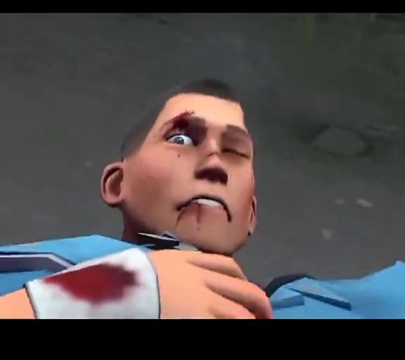 Scout Confronts Taming Engineer in TF2 Showdown