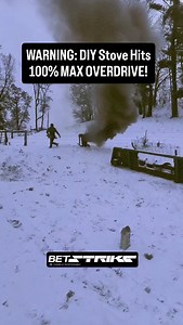 214K views · 60 reactions | When a DIY wood stove decides to go full...
