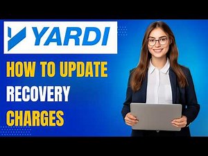 Yardi Voyager Recovery Estimate Update Tutorial