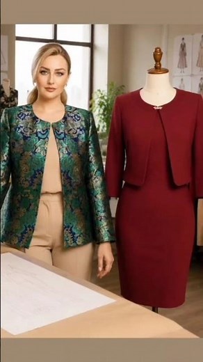 Elegant Blazer Pattern Made Easy | Sewing Tutorial #fashion