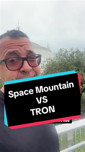 Which do you think is better? Tron or Space Mountain? #disney #disneyworld #disneyparks