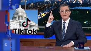 Stephen Colbert goes to town on Congress' TikTok ban