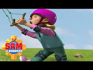 Sam el Bombero en Español - Norman y Sarah remontan una cometa
