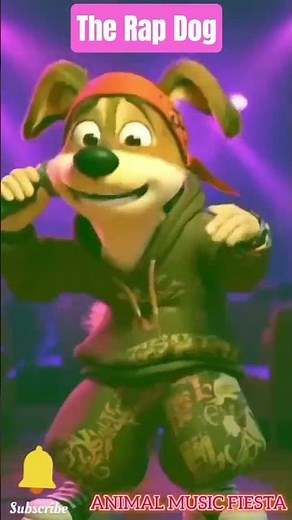 🔥 The Rapping Dog Live on Stage | Animal Music Fiesta 🎶🐶