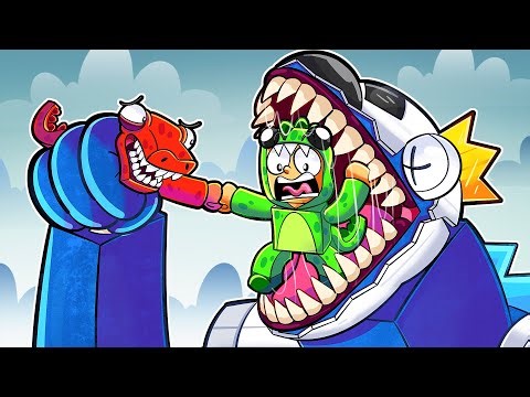 BLUEZILLA Kaiju Destroys Morph World City!