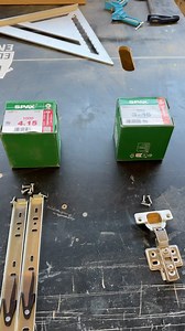 7.4K views · 589 reactions | Cuáles son los Spax que usamos para los herrajes me preguntaron, utilizamos 2, Spax para bisagras bidimensionales y Spax para correderas, las medidas de estos Spax funcionan para espesores de 15 a19 mm #elcarpientero #spax #spaxparaherrajes #tornillospax #tornillosparamadera #spaxparamadera | El Carpientero | Facebook