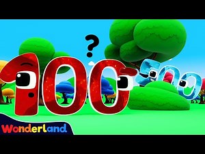 Wonderland: Hide and Seek | 100's Number Quest | 100 - 500 | Learn To Count