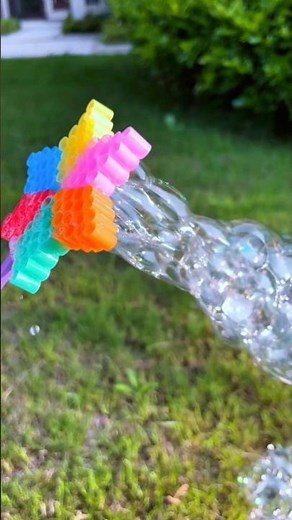 Bubble Magic Recipe Revealed! 🪄🫧 #Shorts #SecretMix #KidsCraft