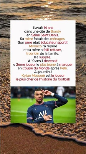 Kylian Mbappé, l'enfant de cité 🔥🔥🐐