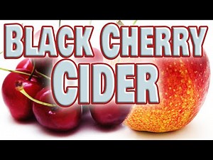 Best and Easiest Black Cherry Cider Recipe