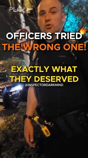 Officer Gets What He Deserves For Trespassing And Violating Guy's 4th Amendment Rights For No Reason