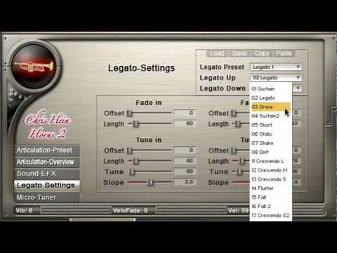 Chris Hein - Horns Pro Tutorial 14 "Legato Overview"