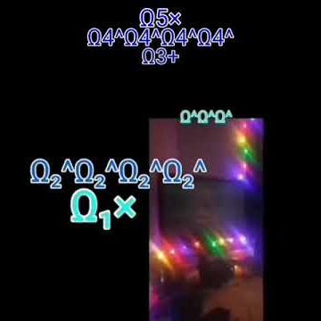 Numbers 0 to Absolute Six Infinity with sound effect