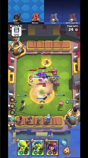 UNSTOPPABLE GOBLIN GANG turn the tide! 🔥 #clashroyale