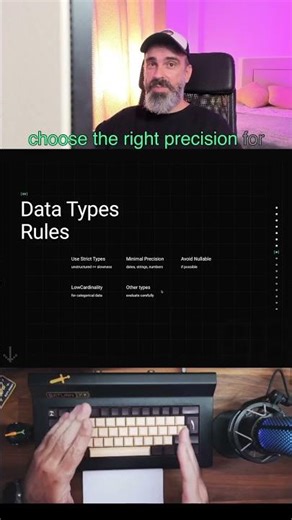 5️⃣ ClickHouse Data Types: 5 Essential Rules for Performance! ⚡