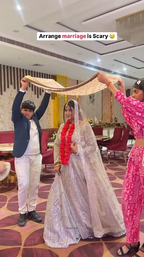 62M views · 71K reactions | Side effects of Arrange marriage  #reels #funnyvideos . Dress @shreebalajivastralya Jewellery @hpndcreation | Sejal Gaba | Facebook