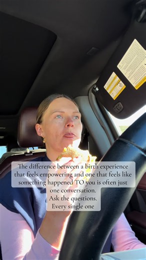 the difference between a birth experience that feels empowering and one that feels like something happened TO you is often just one conversation 🤍 I have been a labor and delivery nurse long enough to see both sides of this — the mom who left feeling strong, informed, and like an active participant in her own birth story, and the mom who left feeling like she was just along for the ride while decisions were made around her and so often the only difference was whether someone took the time to ex