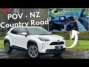 Toyota Yaris Cross Hybrid - NZ Country Road POV Drive Review - Compact SUV with GREAT ECONOMY