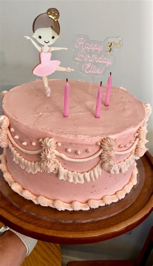 Ballerina Cake Topper Set | Birthday Party Decor - Etsy