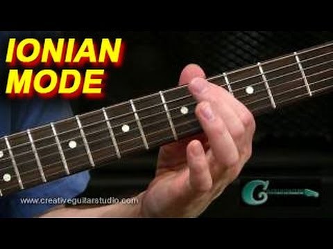 Guitar Lesson: The Major Scale - Ionian Mode