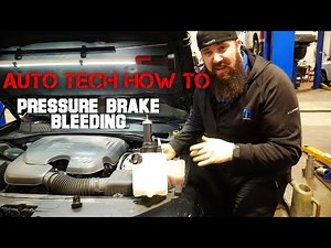 AUTO TECH HOW TO - DIY PRESSURE BRAKE FLUID FLUSH