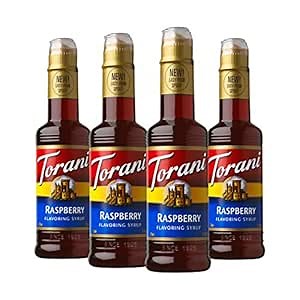Torani Syrup, Raspberry, 12.7 Ounce, 4 Count