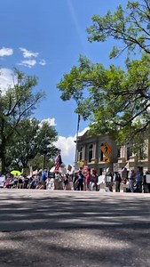 183 reactions · 13 shares | Over 300 people lined the sidewalk of the Capitol building in Cheyenne on June 14, joining thousands across Wyoming and millions across the country as part of the No Kings mass protest. WPR received calls from listeners describing lively and peaceful events from Lander to Sheridan. WPR’s Jordan Uplinger was at the Cheyenne No Kings protest, talking to protesters and counter-protesters. #NoKings #Wyomingpublicmedia #protest | Wyoming Public Radio & Media | Facebook