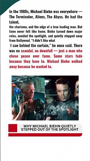 Why Michael Biehn Quietly Stepped Out of the Spotlight