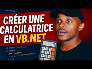Comment créer une calculatrice avec visuel studio (VB net mode graphique)