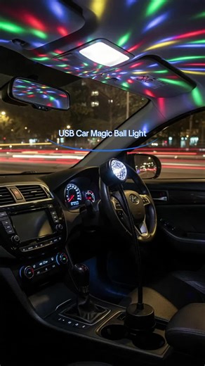 USB Powered Car Music Rhythm Projector Light, LED Car Magic Ball Light for Party Atmosphere, Romantic Car Interior Decorative Light #projectorforbedroom #vehicleaccessory #motionsensorlights #automobileaccessories #christmaslightshow #smartchristmaslights #ledlightnightstand #ledroomdecor #customcaraccessories #carinterioraccessories
