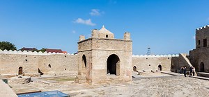 Ateshgah of Baku (Fire Temple of Baku) in Baku, Azerbaijan
