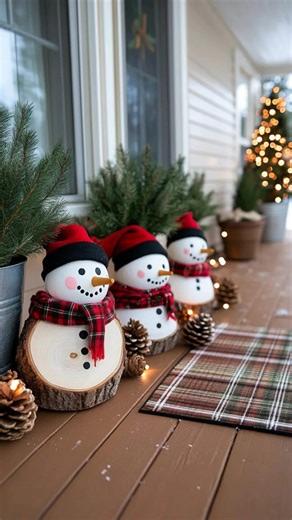 141K views · 2.9K reactions | 15 Cheap & Easy Front Porch Christmas Decorations DIY That Wow!  | Lovely Harbor | Facebook