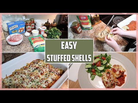 Easy Stuffed Shells | Freezer Meal
