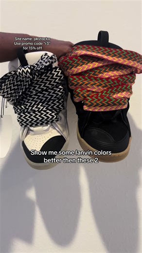 You can get these from: @PkStockX Use promo code “r3” for 15% off #pkstockx #fyp #fashiontiktok #shoes #lanvins