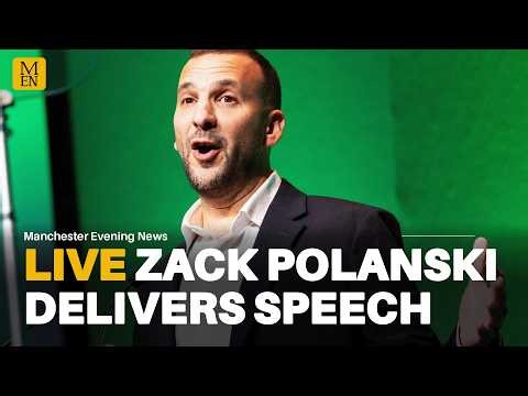 WATCH LIVE: Green Party leader Zack Polanski delivers keynote speech at the New Economics Foundation