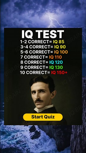 🧠 Think you’re smarter than most? 80% of adults score below 100 — can you beat them? Experts say your IQ can reveal your hidden potential. ⚡ 3-minute IQ test reveals your true brainpower. ✅ Science-based. Accurate. Trusted worldwide. 👉 Start the official IQ test now — prove your potential. | IQLab