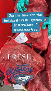 Fresh oysters in the shell and fresh shucked oysters are in!!! Rose's Seafood, Inc. 415 Waterfront Dr. Seabrook TEXAS. * While supplies last first come first serve Prices, and availability subject to change without notice. | Rose's Seafood, Inc.