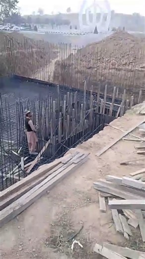 Raft Foundation Steel & Formwork Plaza Building