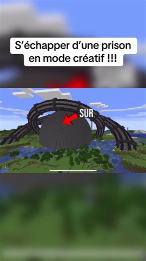 Évasion créative d'une prison dans Minecraft