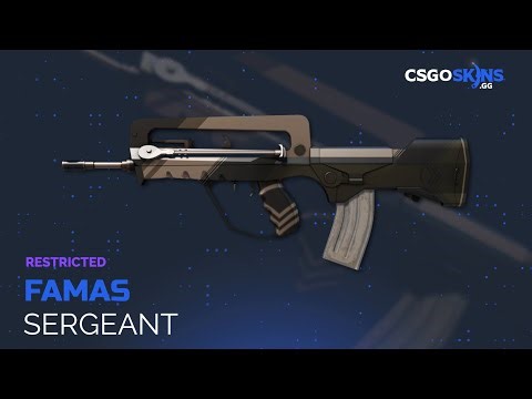 FAMAS | Sergeant - Gameplay Showcase