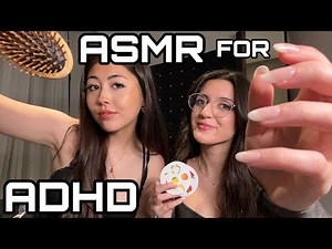 ASMR for ADHD ft. EdaFoxx (focus tests, personal attention, fast & chaotic) 💤✨