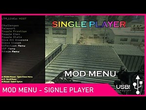 Call Of Duty: Modern Warfare | MOD MENU | Single Player | USB
