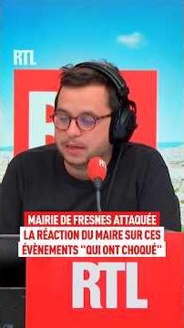 Mairie de Fresnes attaquée en pleine nuit : la réaction du nouveau maire LR Christophe Carlier